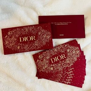 DIOR Lunar New Year Special Red Envelope Set 🧧